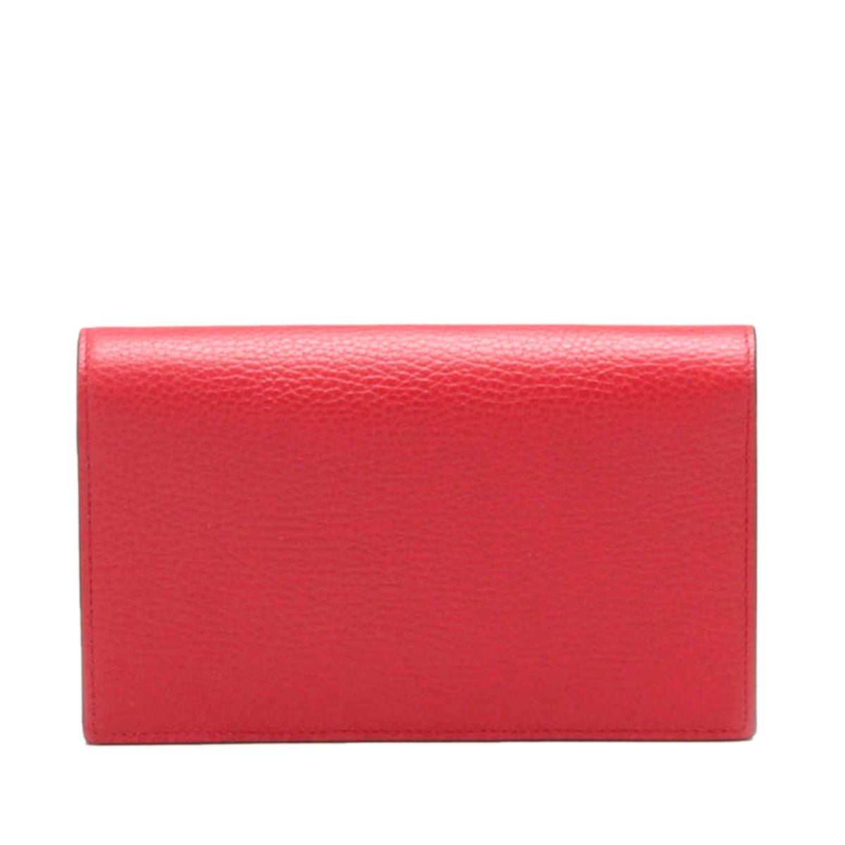 Gucci Interlocking G Chain Leather Wallet on Chain (SHG-Y5MFig)
