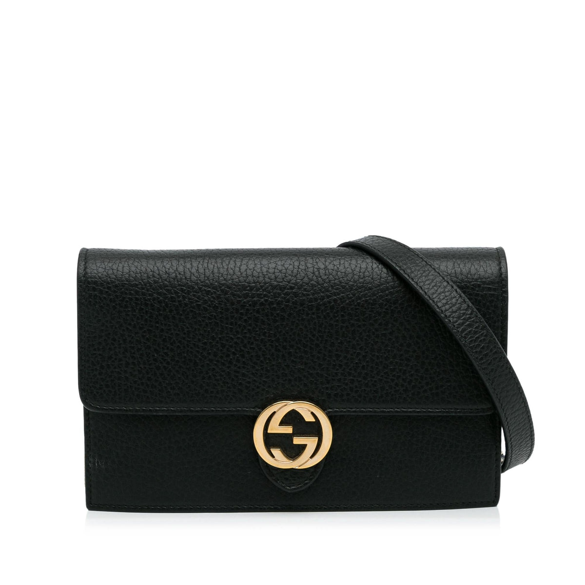 Gucci Interlocking G Dollar Wallet on Chain (SHG-Ew0gk6)