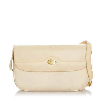 Gucci Interlocking G Leather Crossbody Bag (SHG-23243)