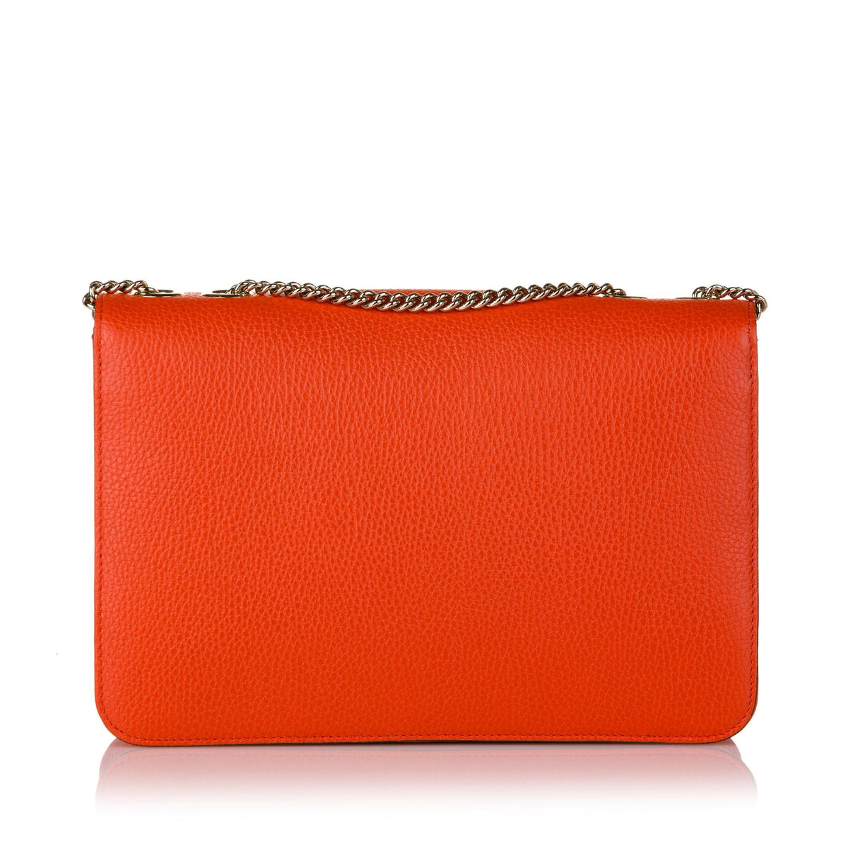 Gucci Interlocking G Leather Crossbody Bag (SHG-34488)