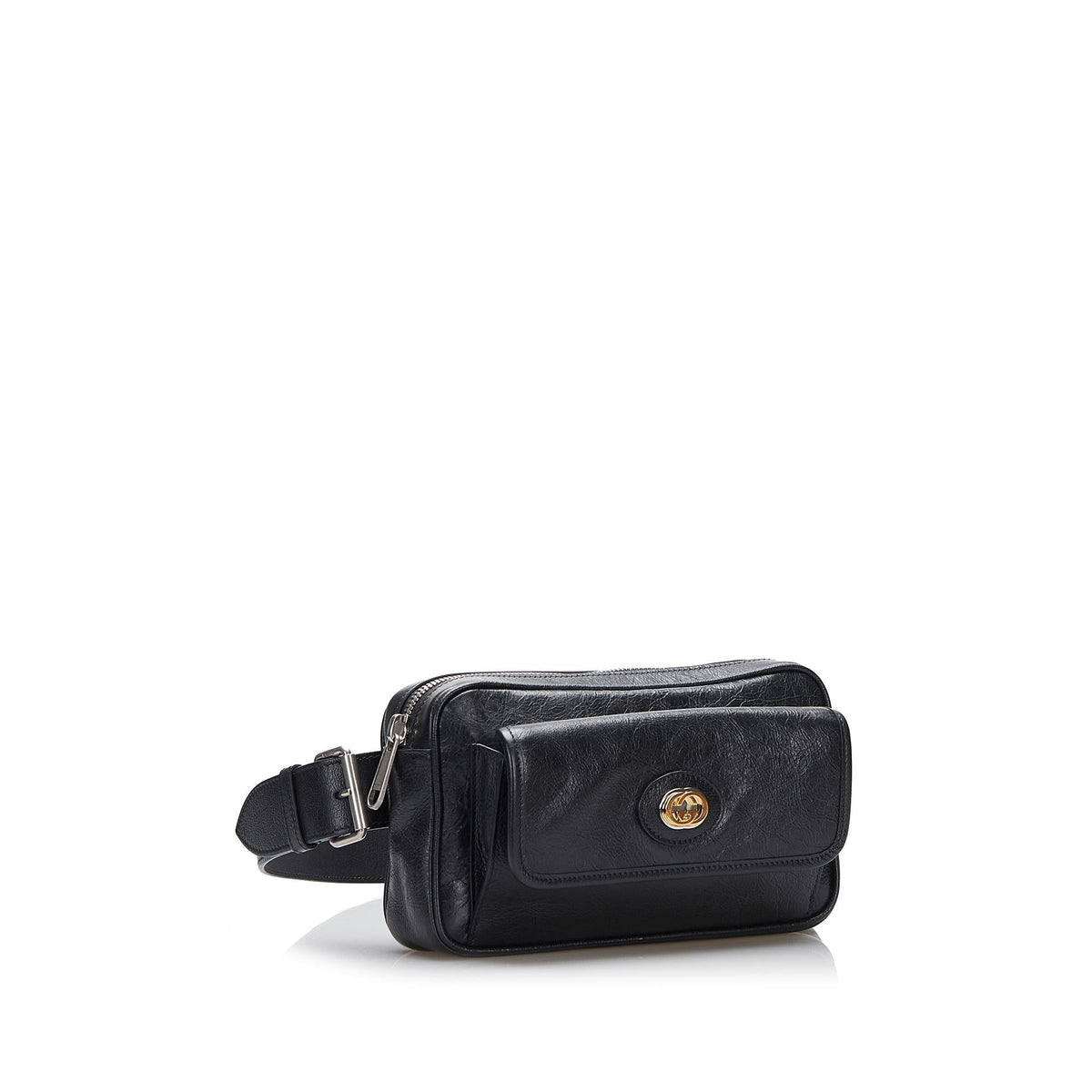 Gucci Interlocking G Morpheus Leather Belt Bag (SHG-5tPQ6y)
