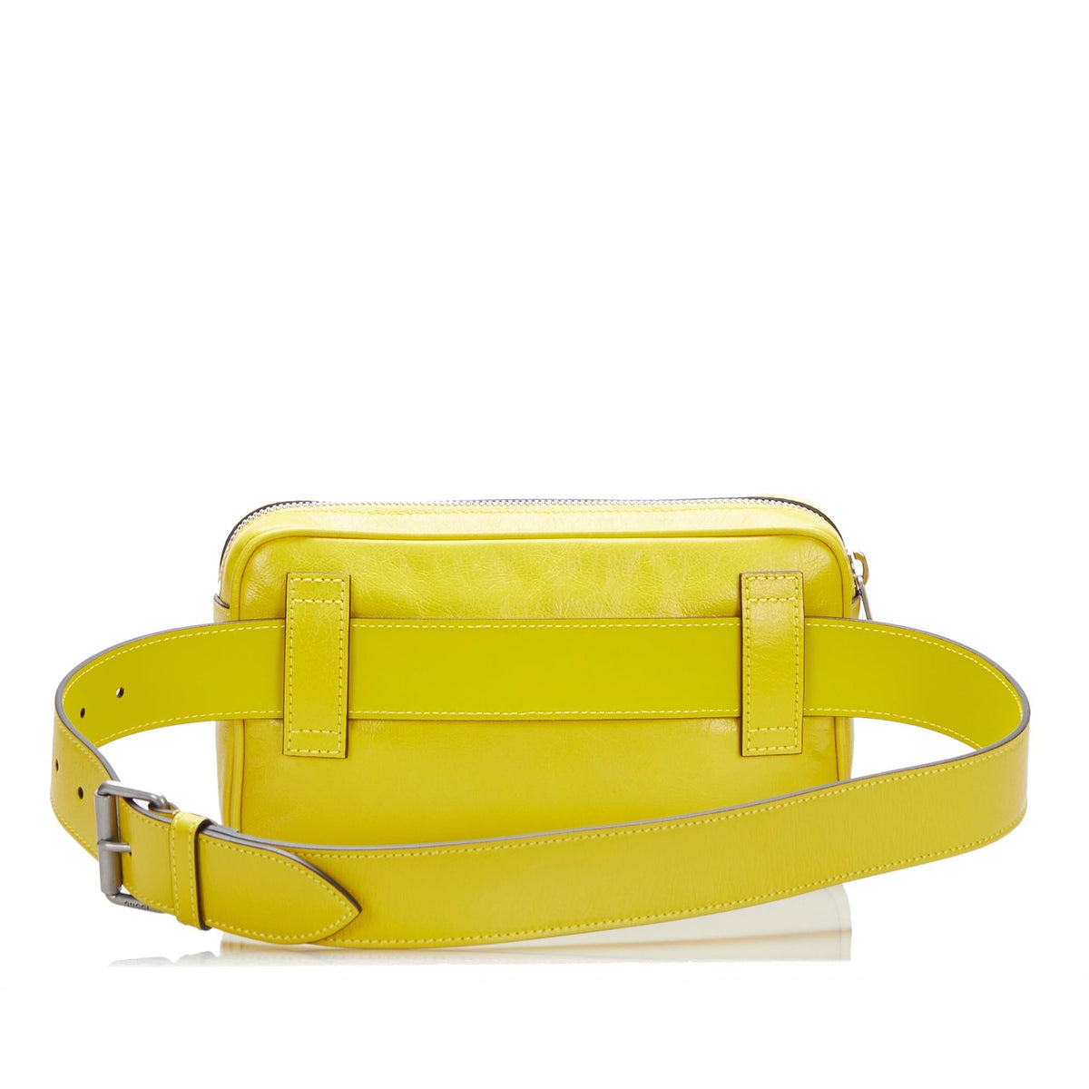 Gucci Interlocking G Morpheus Leather Belt Bag