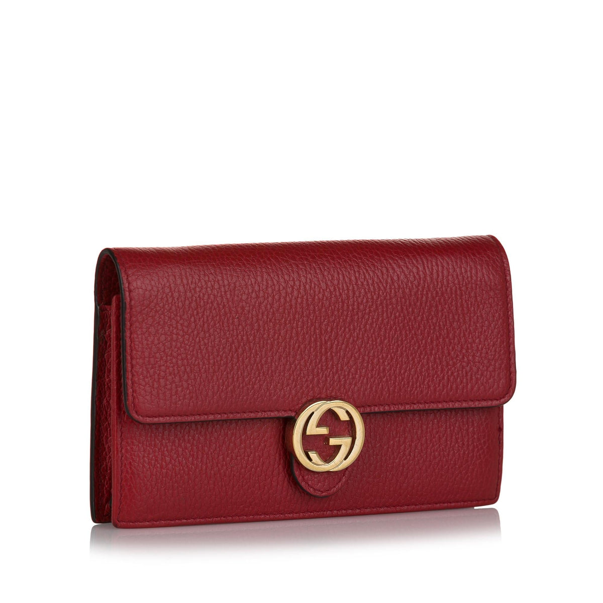 Gucci Interlocking G Wallet On Chain (SHG-35249)