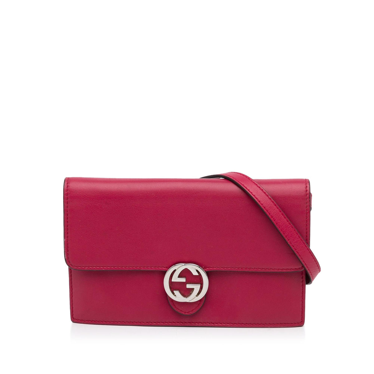 Gucci Interlocking G Wallet On Chain (SHG-bJgZos)