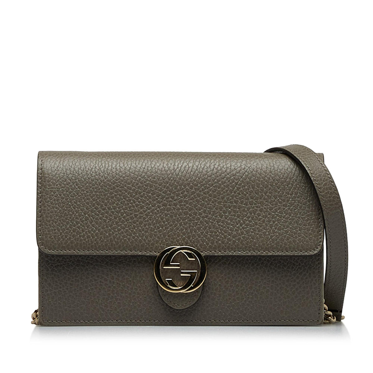 Gucci Interlocking G Wallet On Chain (SHG-GA6QAo)