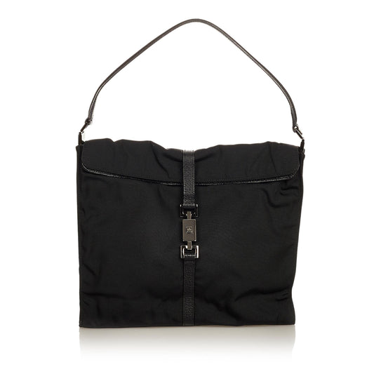 Gucci Jackie Canvas Handbag (SHG-25569)