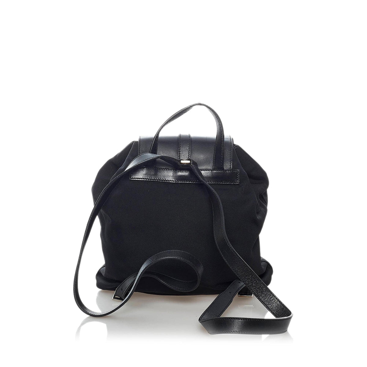 Gucci Jackie Nylon Drawstring Backpack (SHG-30738)