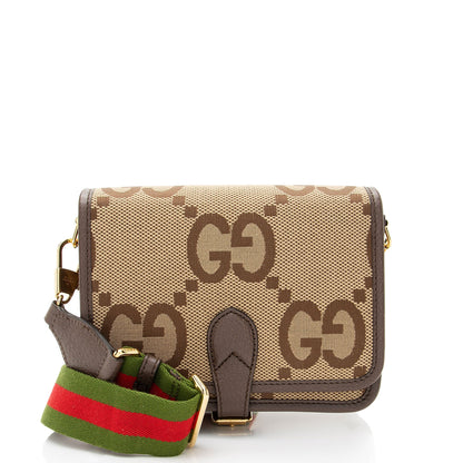 Gucci Jumbo GG Canvas Mini Messenger