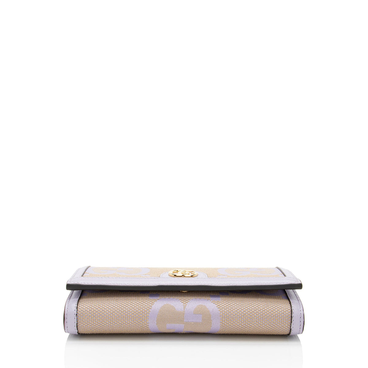 Gucci Jumbo GG Canvas Ophidia Continental Wallet on Chain