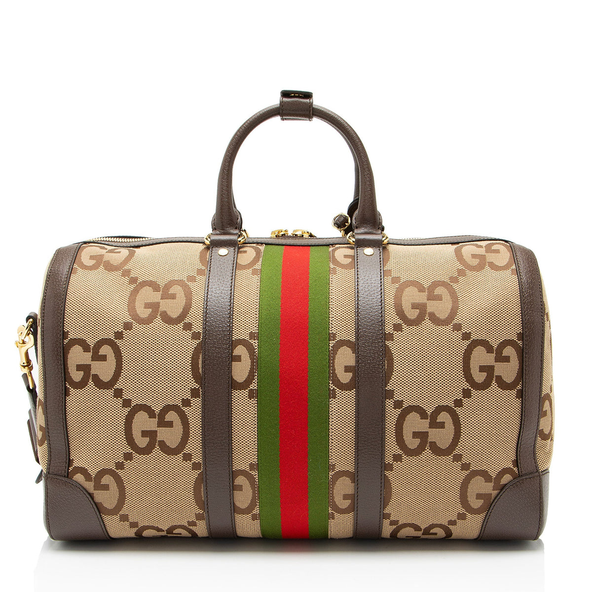 Gucci Jumbo GG Canvas Web Medium Duffle