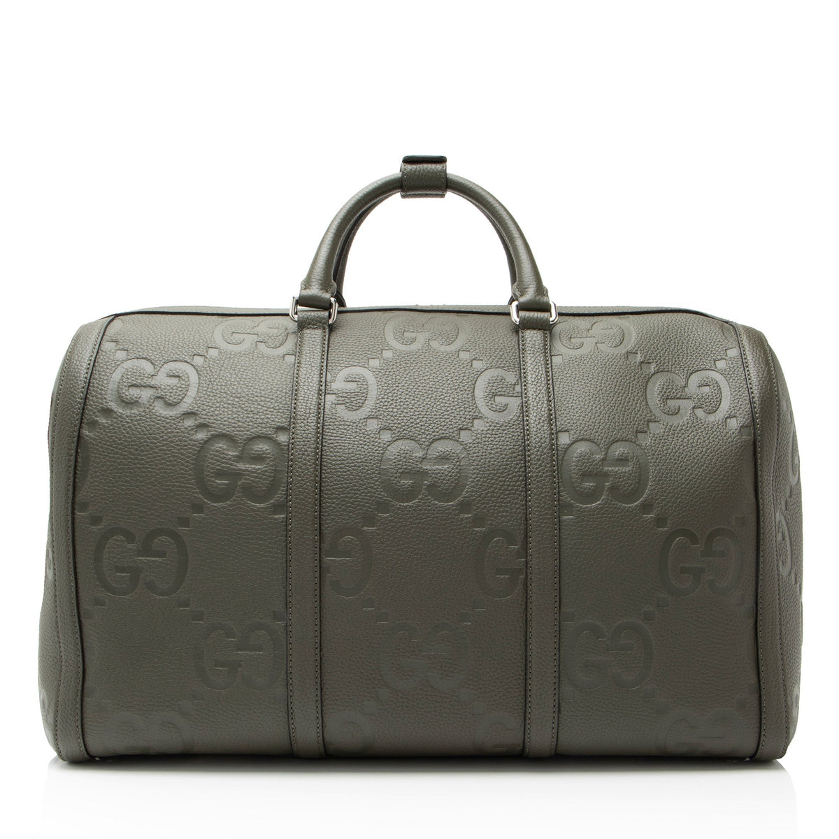 Gucci Jumbo GG Embossed Leather Small Duffle