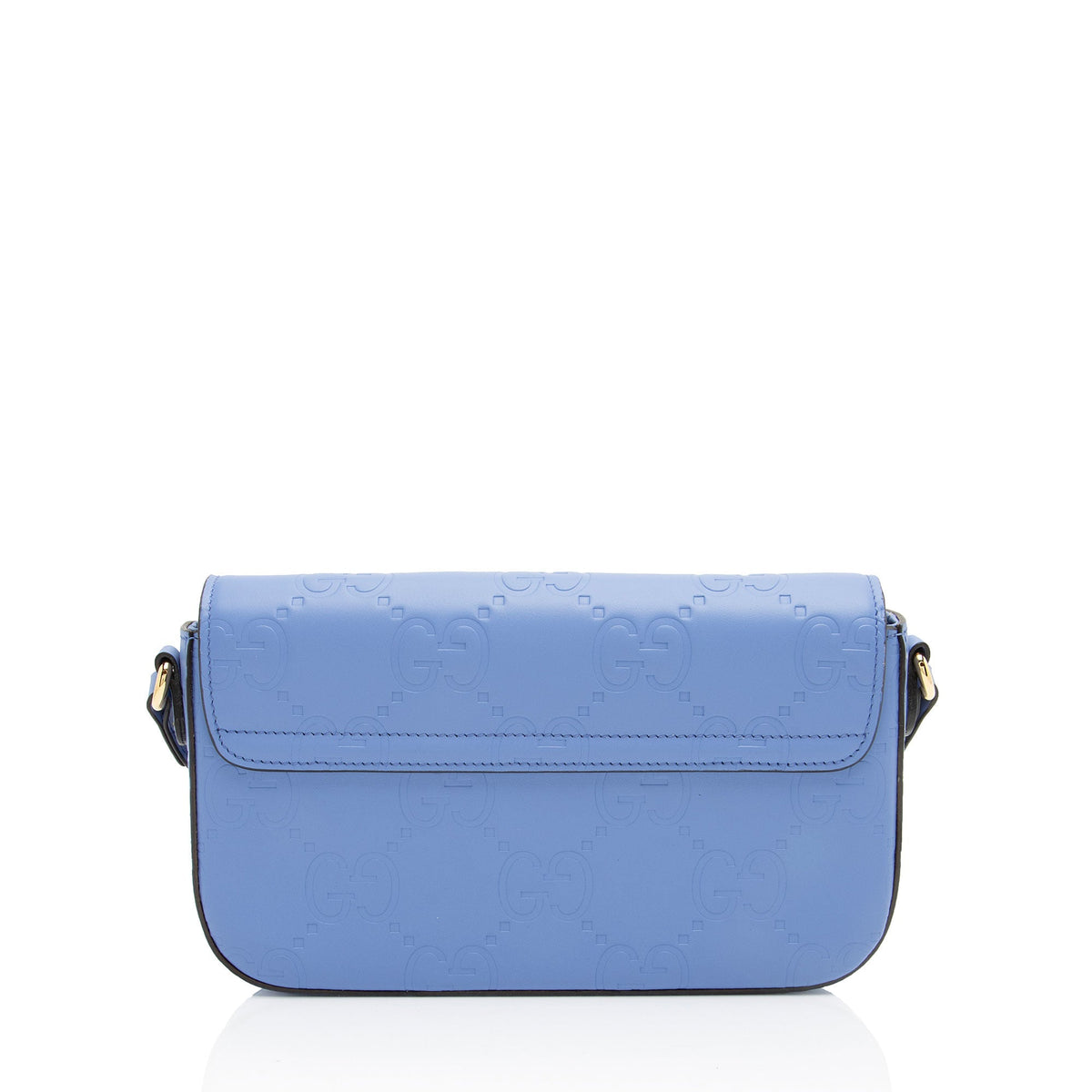 Gucci Jumbo GG Leather Mini Pochette