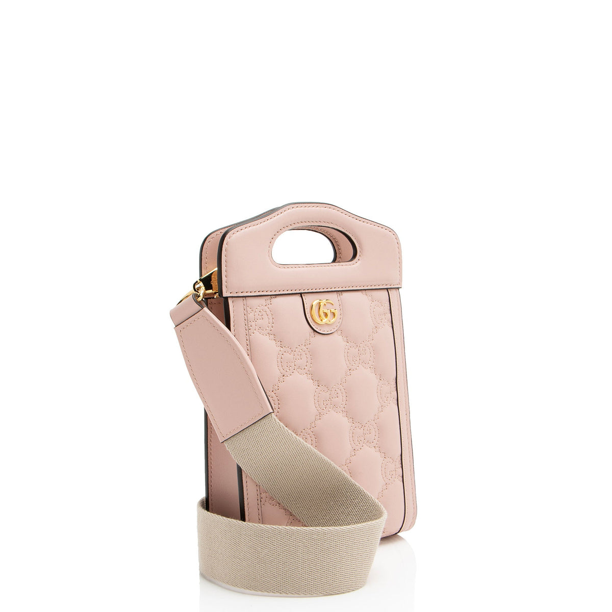 Gucci Jumbo GG Matelasse Leather Mini Crossbody