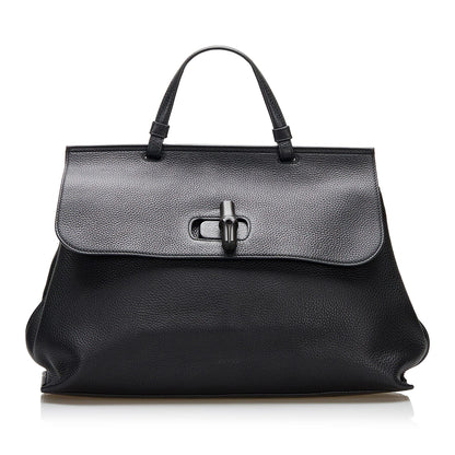 Gucci Large Bamboo Daily Satchel (SHG-36846)