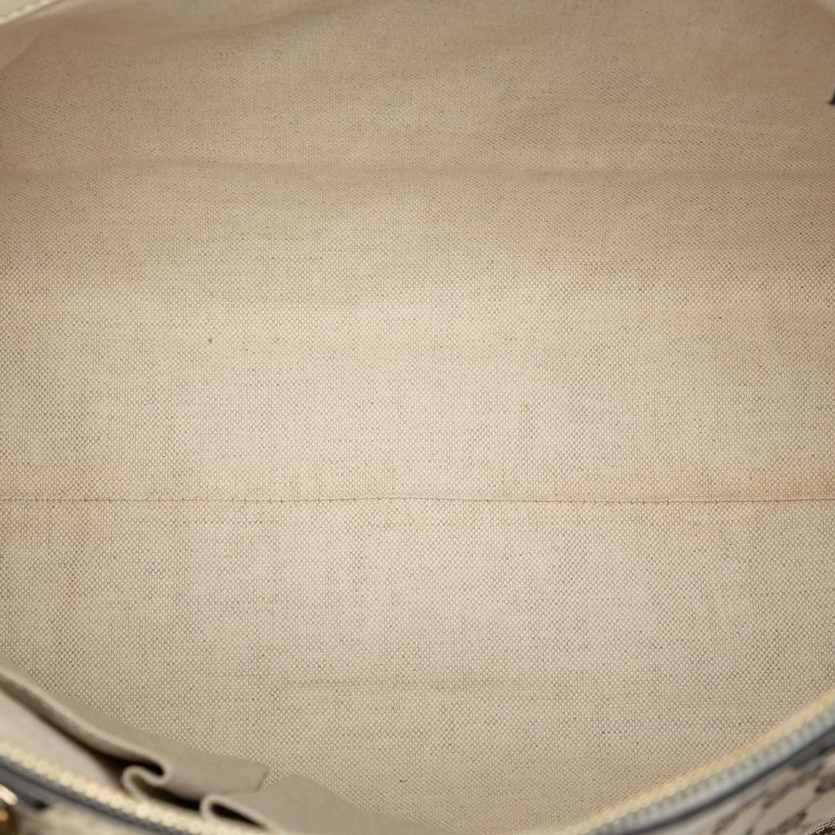 Gucci Large GG Canvas Bella Satchel
