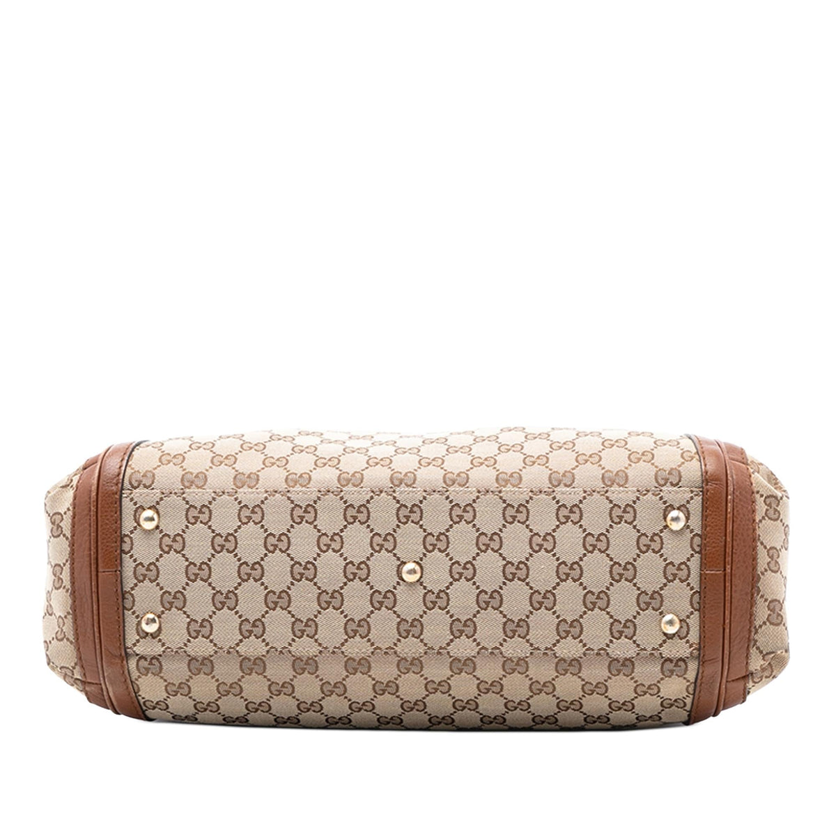 Gucci Large GG Canvas Bella Satchel