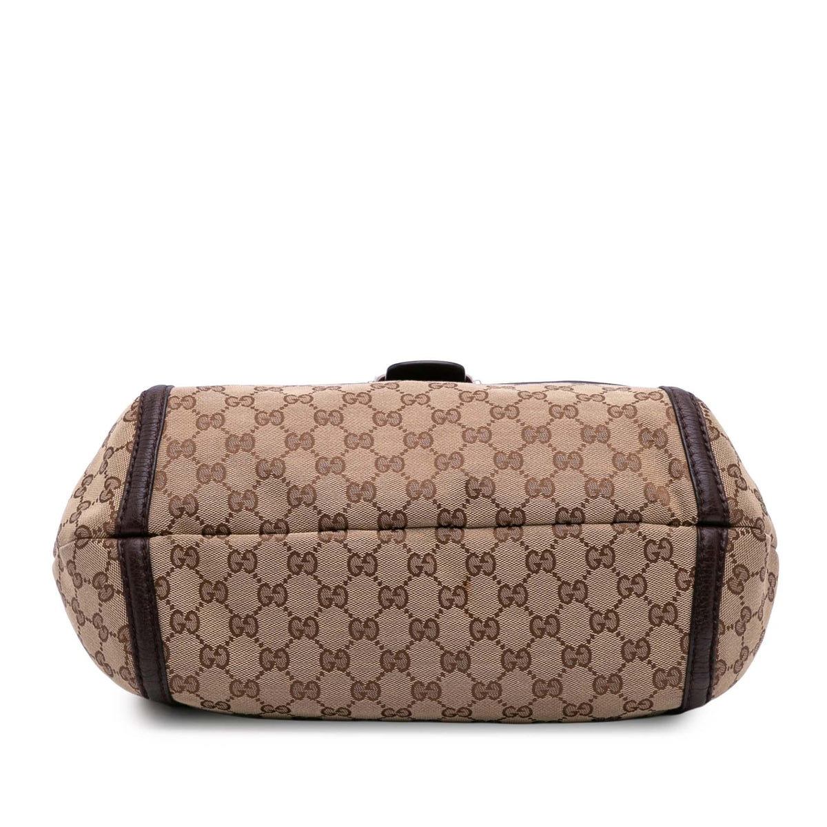 Gucci Large GG Canvas Techno Horsebit Satchel