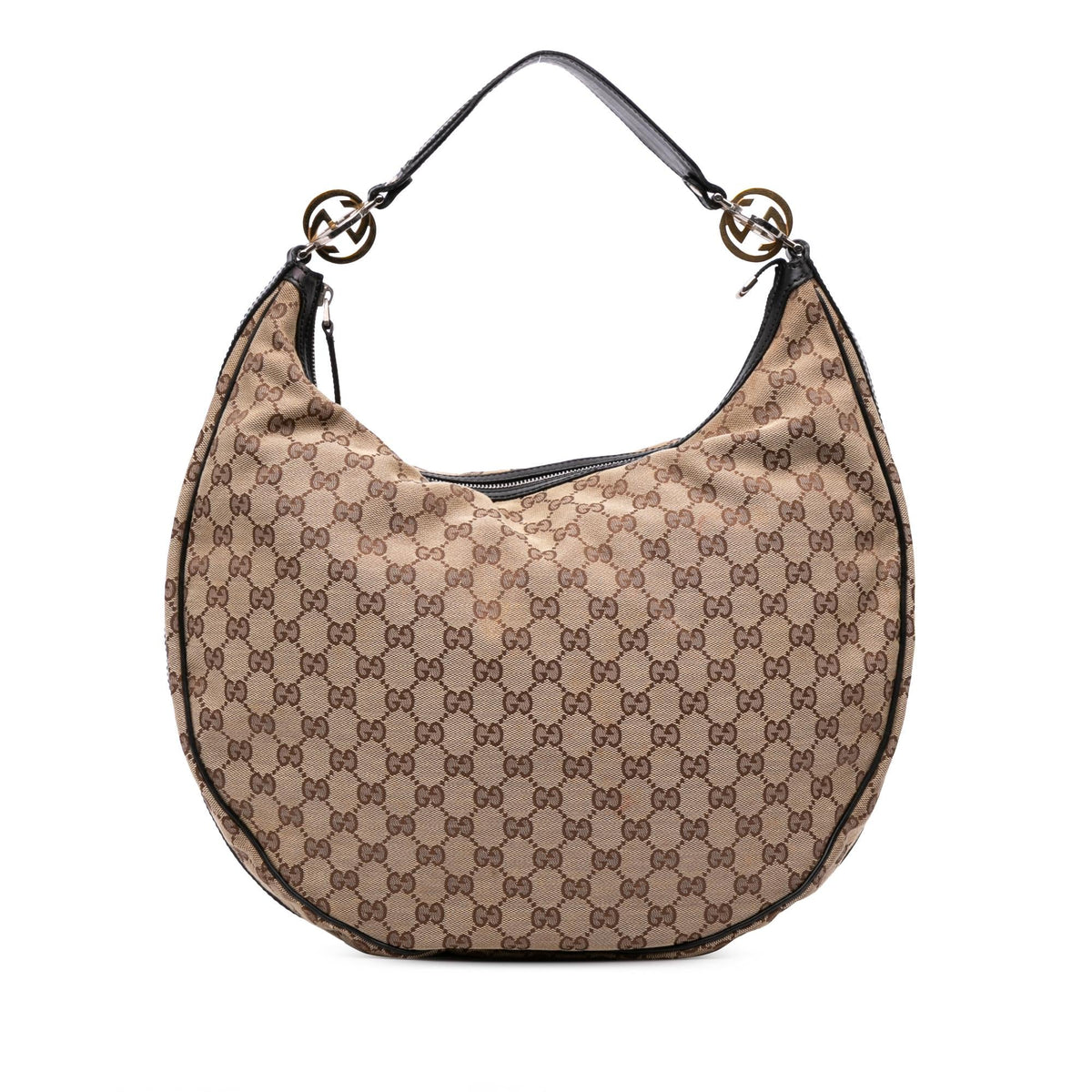 Gucci Large GG Canvas Twins Hobo