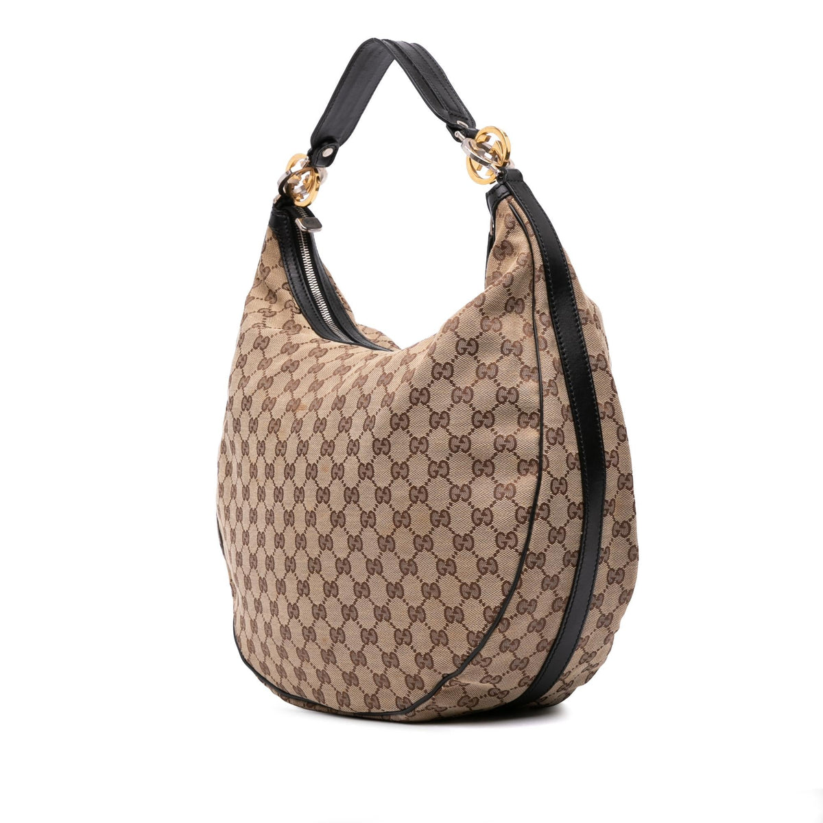 Gucci Large GG Canvas Twins Hobo