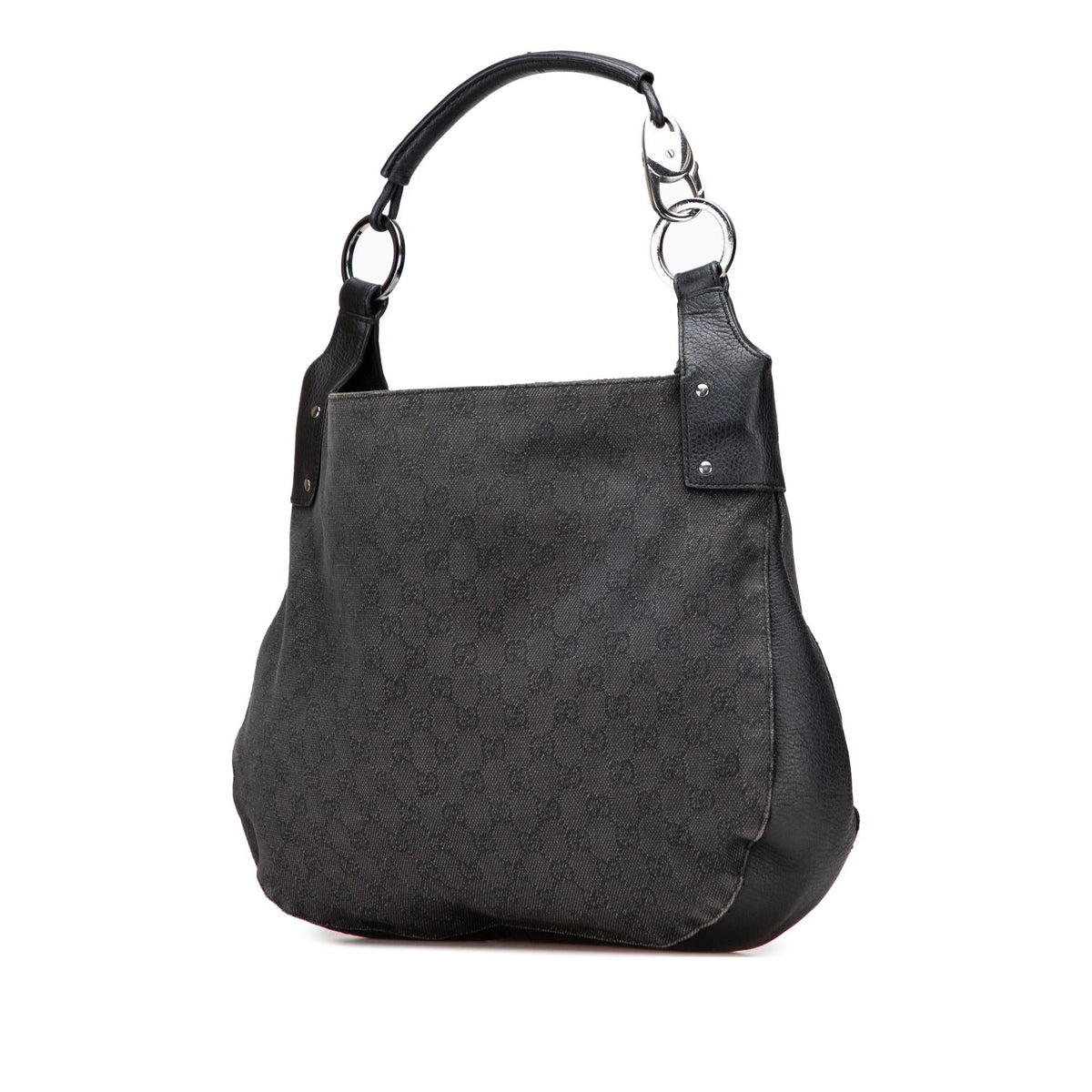 Gucci Large GG Denim Hobo