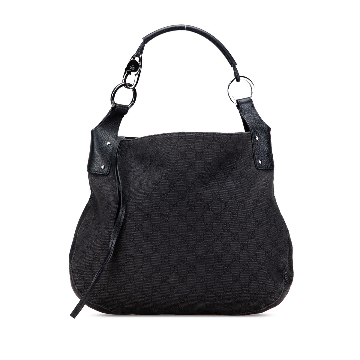 Gucci Large GG Denim Hobo