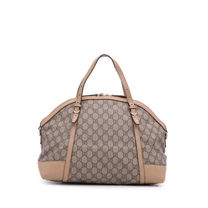 Gucci Large GG Supreme Nice Dome Satchel