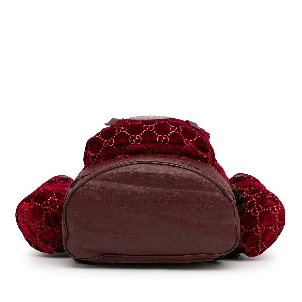Gucci Large GG Velvet Heart Alpina Backpack (SHG-GnWulN)