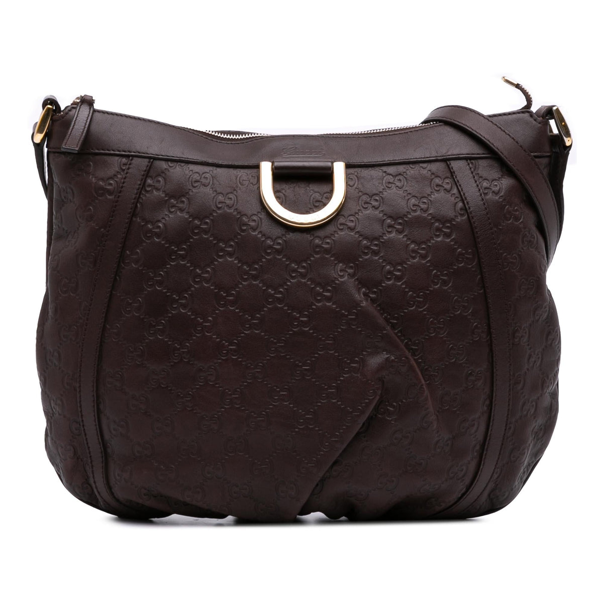 Gucci Large Guccissima Abbey D Ring Crossbody