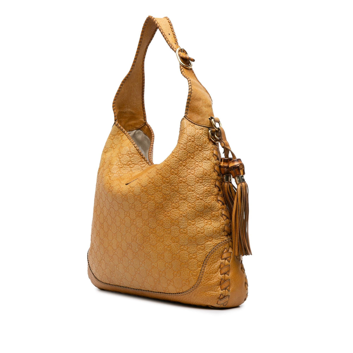 Gucci Large Guccissima New Jackie Satchel