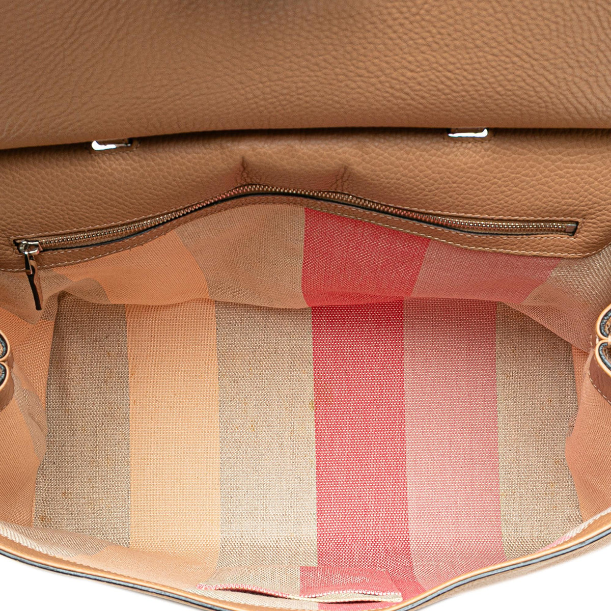 Gucci Large Leather Bamboo Daily Satchel