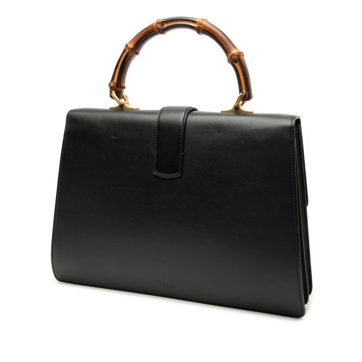 Gucci Large Leather Bamboo Dionysus Web Satchel