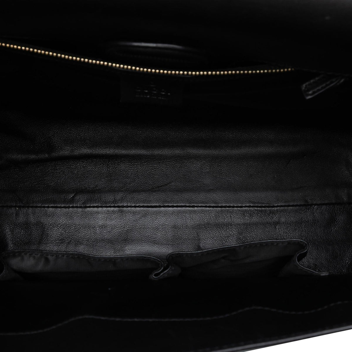 Gucci Large Leather Emily Shoulder Bag