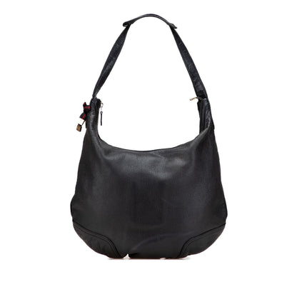 Gucci Large Leather Web Princy Hobo