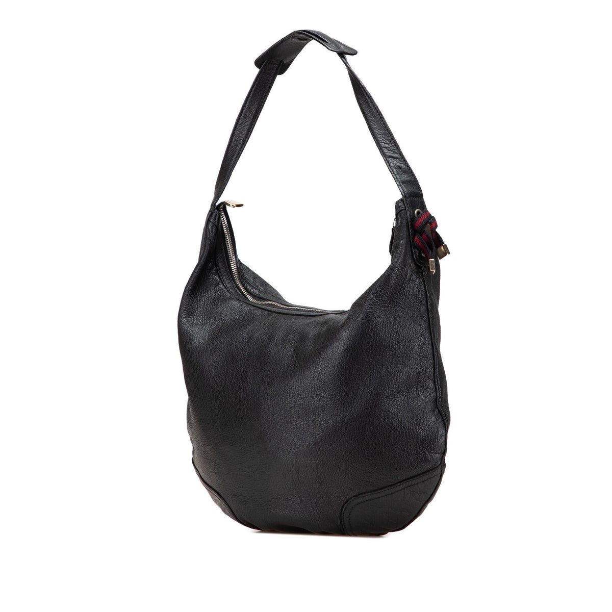 Gucci Large Leather Web Princy Hobo