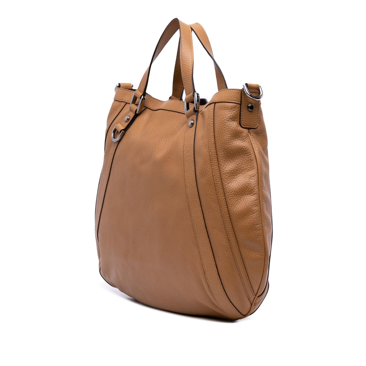 Gucci Leather Abbey D Ring Satchel
