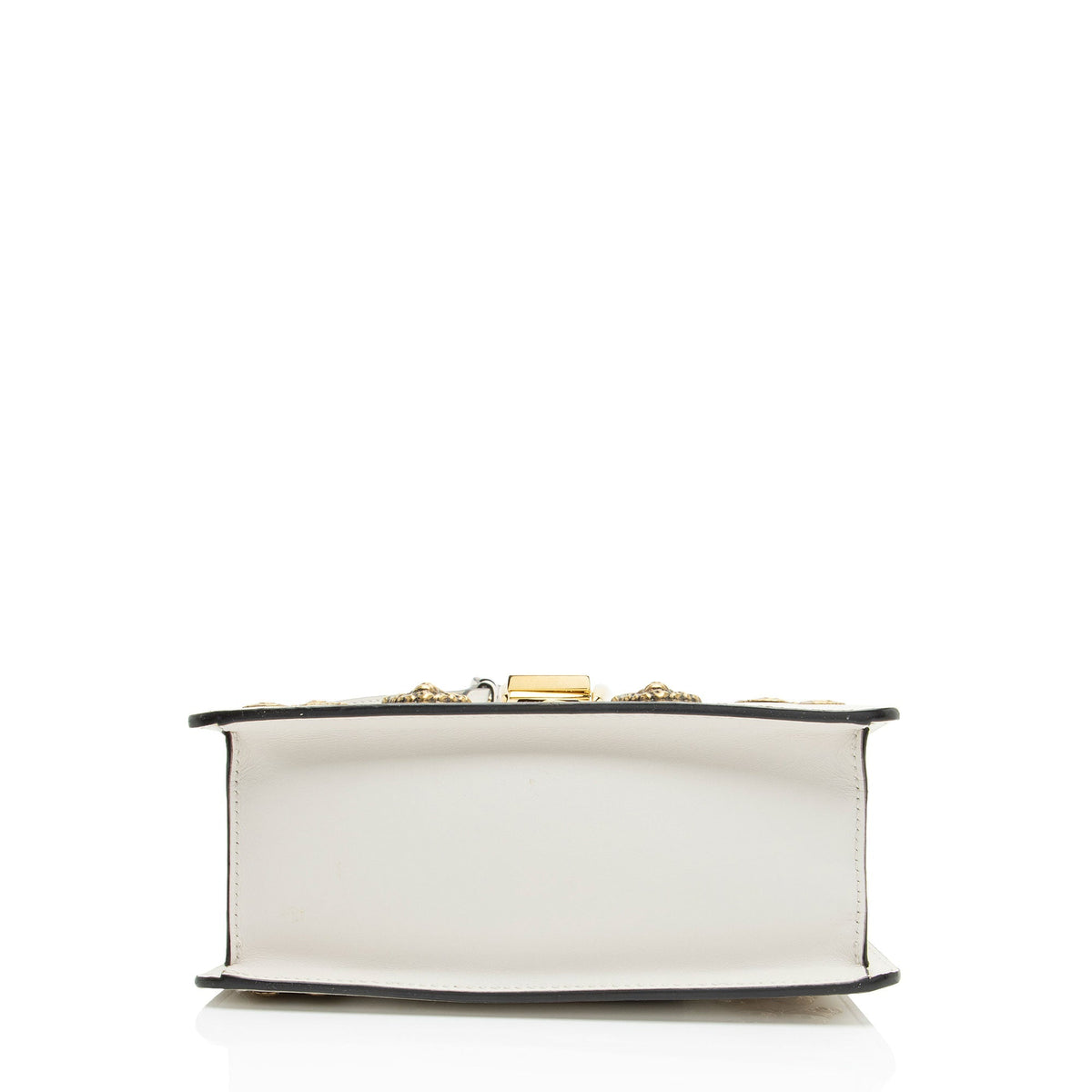 Gucci Leather Animal Studs Sylvie Mini Satchel