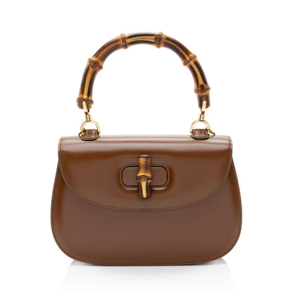 Gucci Leather Bamboo 1947 Medium Top Handle