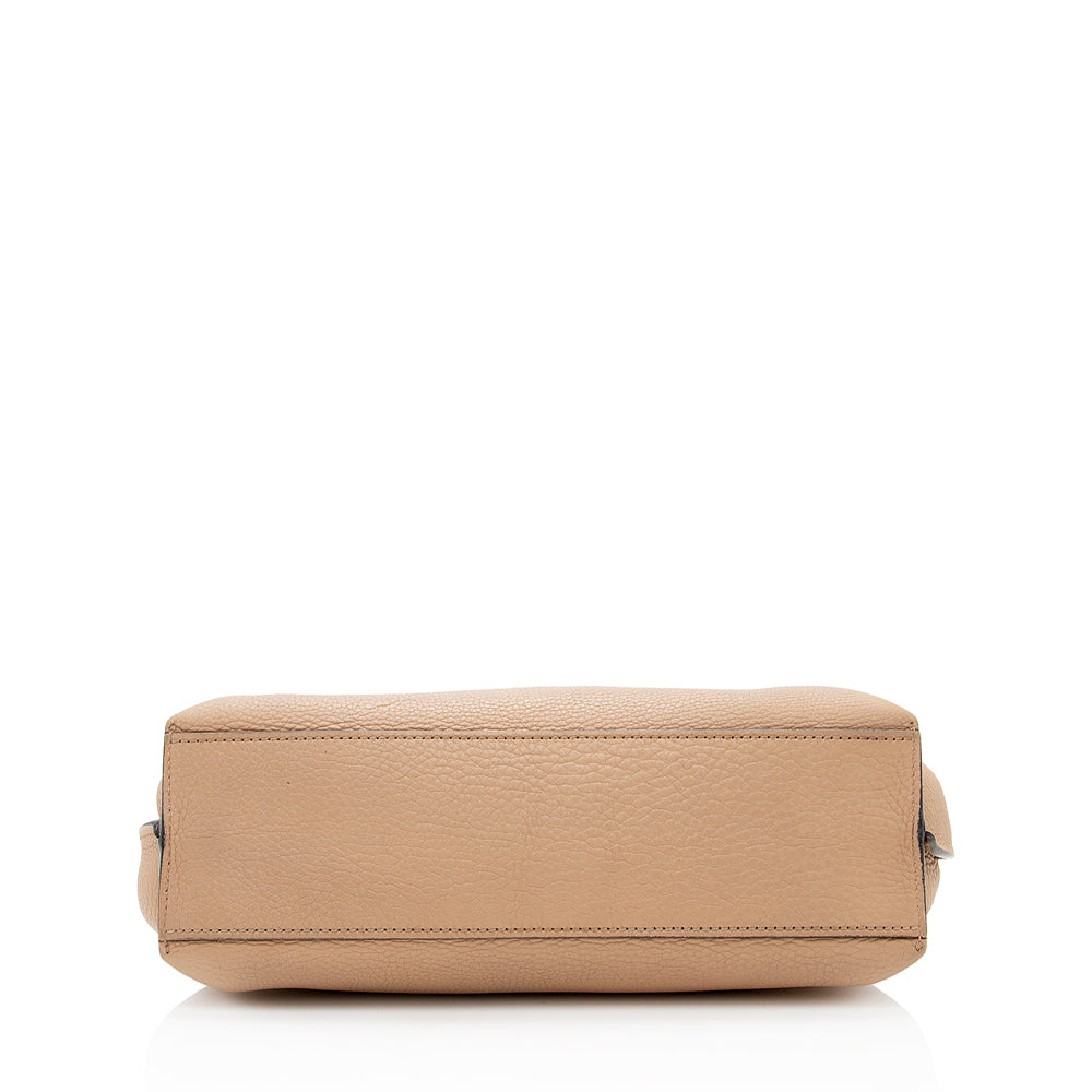 Gucci Leather Bamboo Daily Small Satchel (SHF-19674)