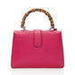 Gucci Leather Crystal Bamboo Dionysus Medium Top Handle