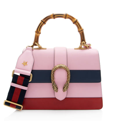 Gucci Leather Bamboo Dionysus Medium Top Handle