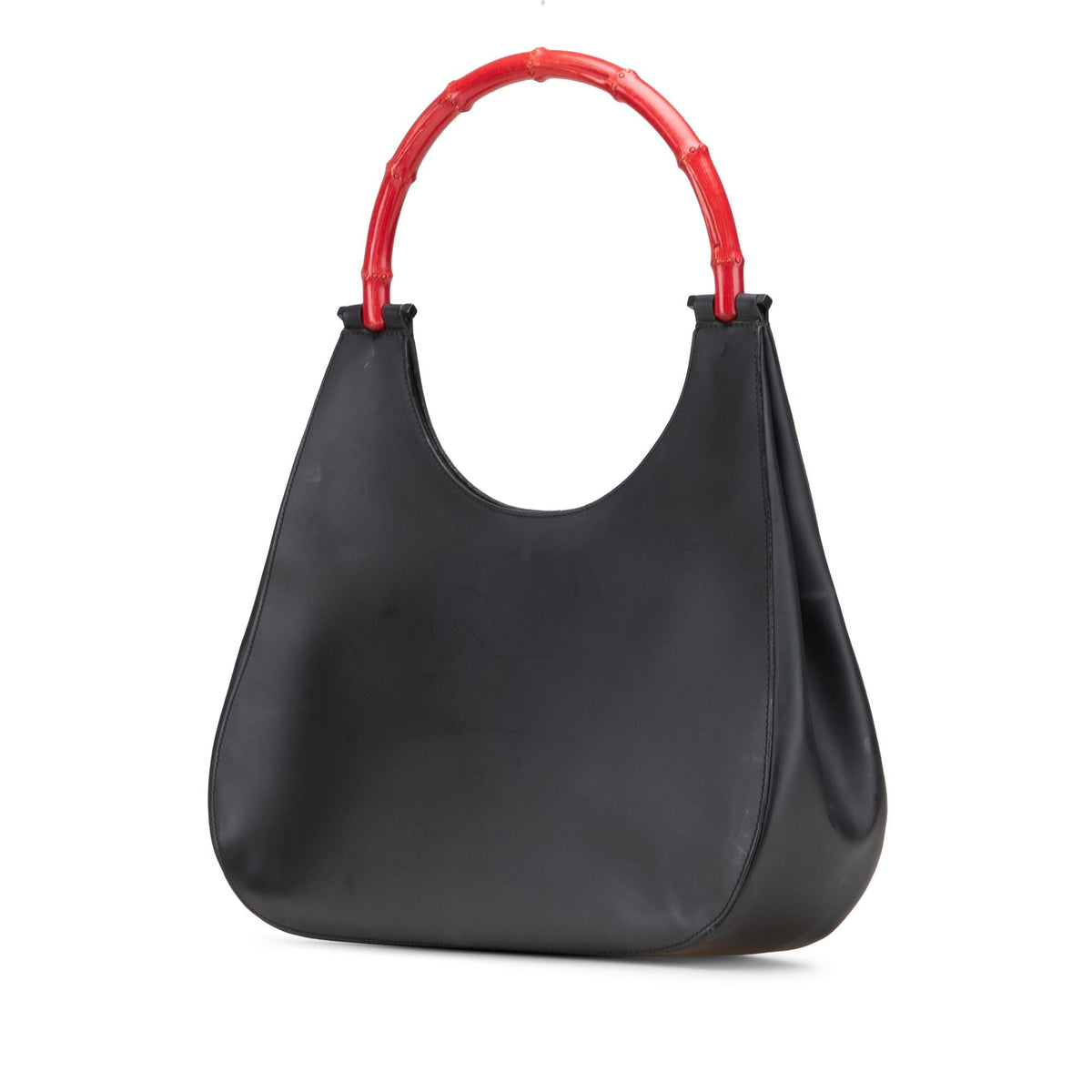 Gucci Leather Bamboo Handbag