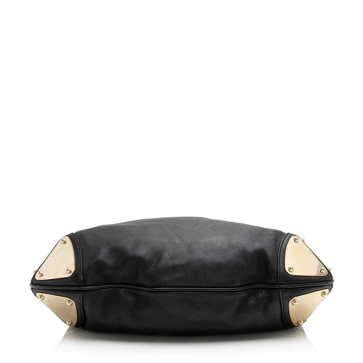 Gucci Leather Bamboo Indy Medium Satchel (SHF-23741)