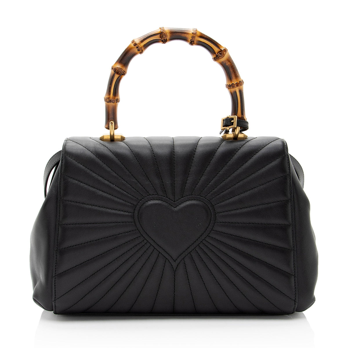 Gucci Leather Bamboo Queen Margaret Top Handle