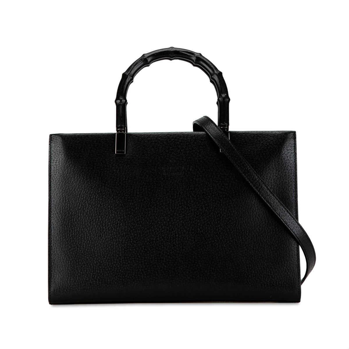 Gucci Leather Bamboo Satchel (SHG-dEOVUh)