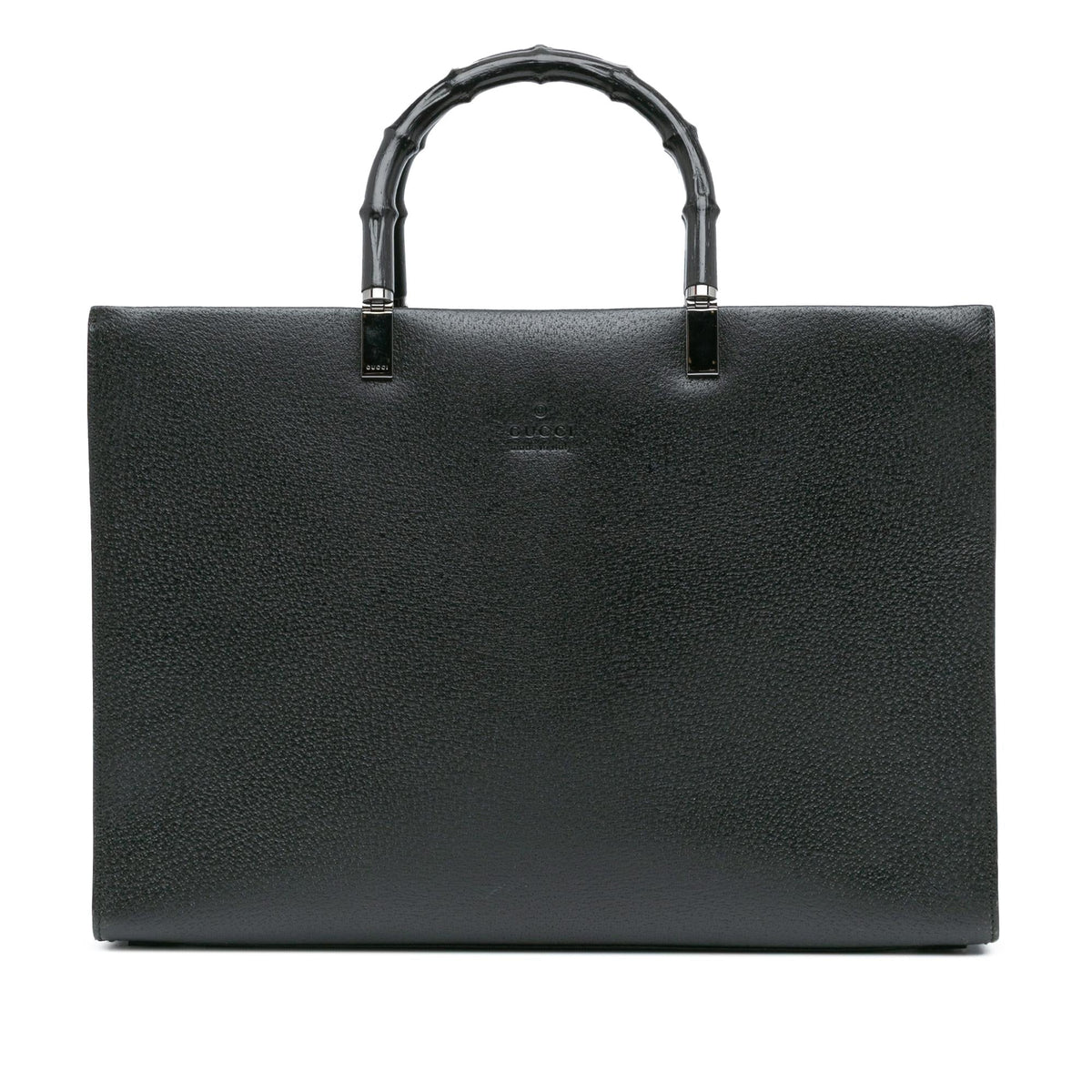 Gucci Leather Bamboo Satchel