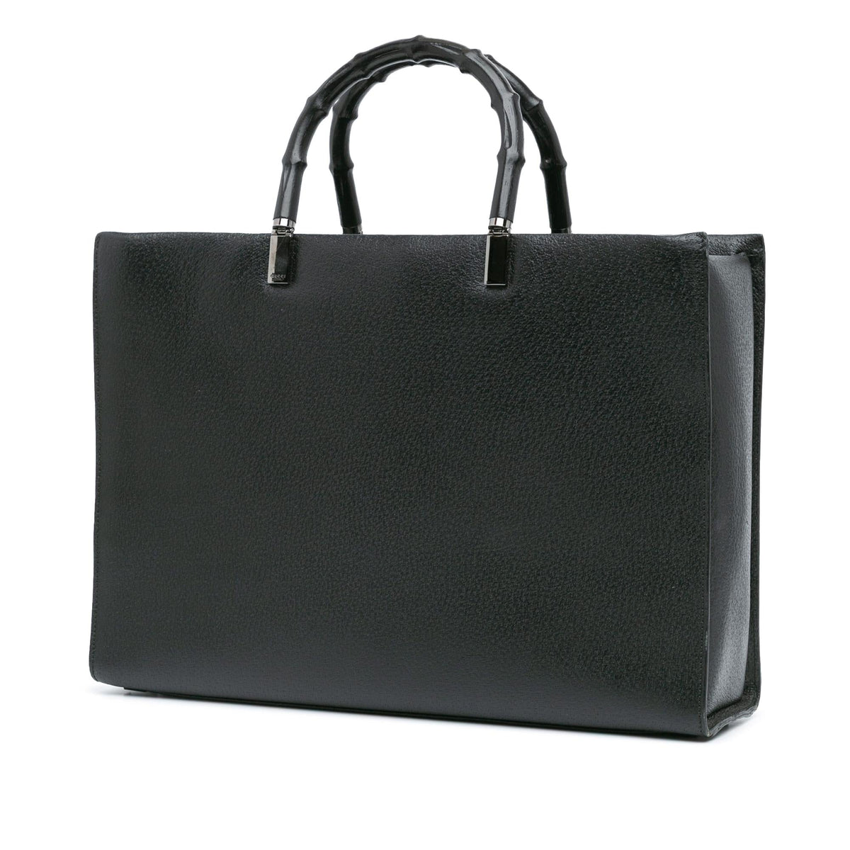 Gucci Leather Bamboo Satchel