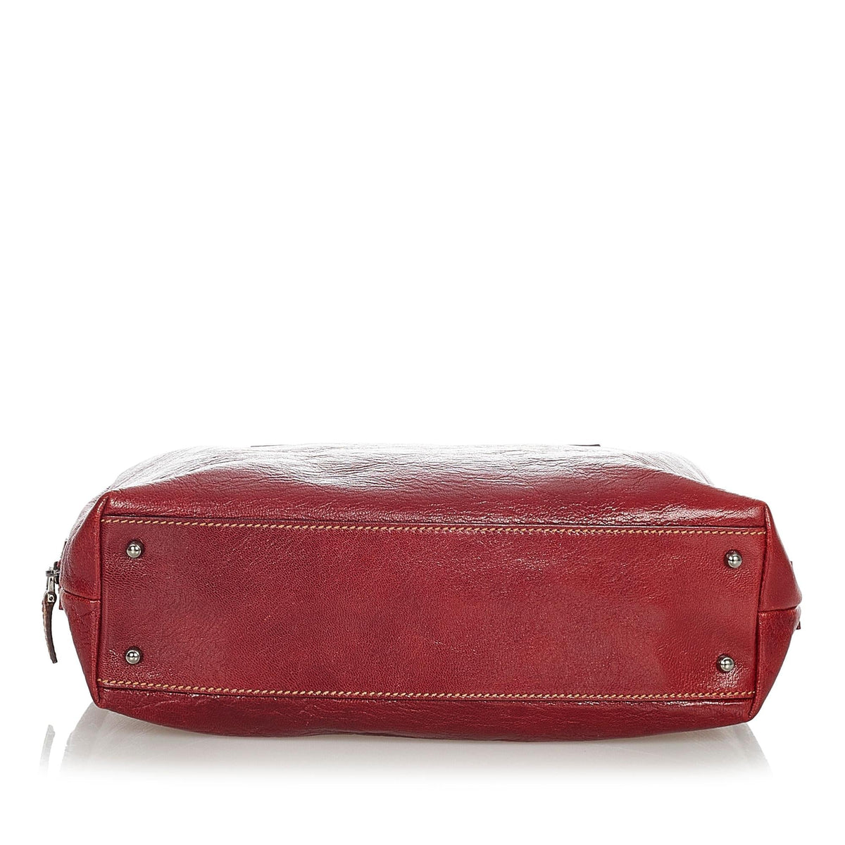 Gucci Leather Boston Bag (SHG-23805)