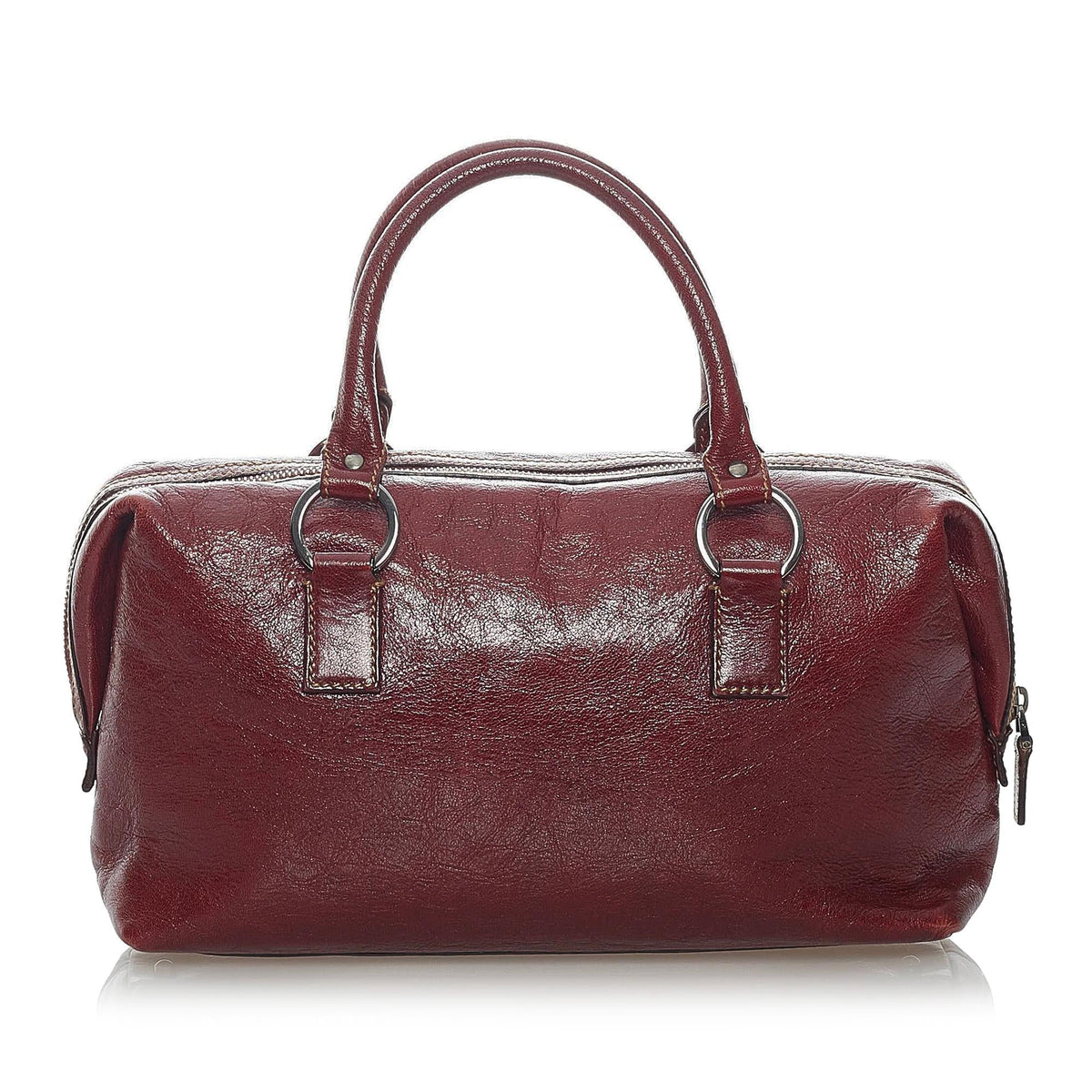 Gucci Leather Boston Bag (SHG-36165)