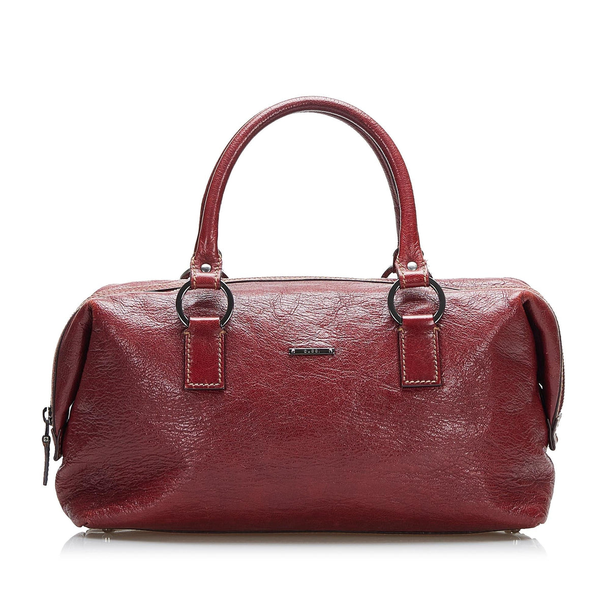 Gucci Leather Boston (SHG-NttWI9)