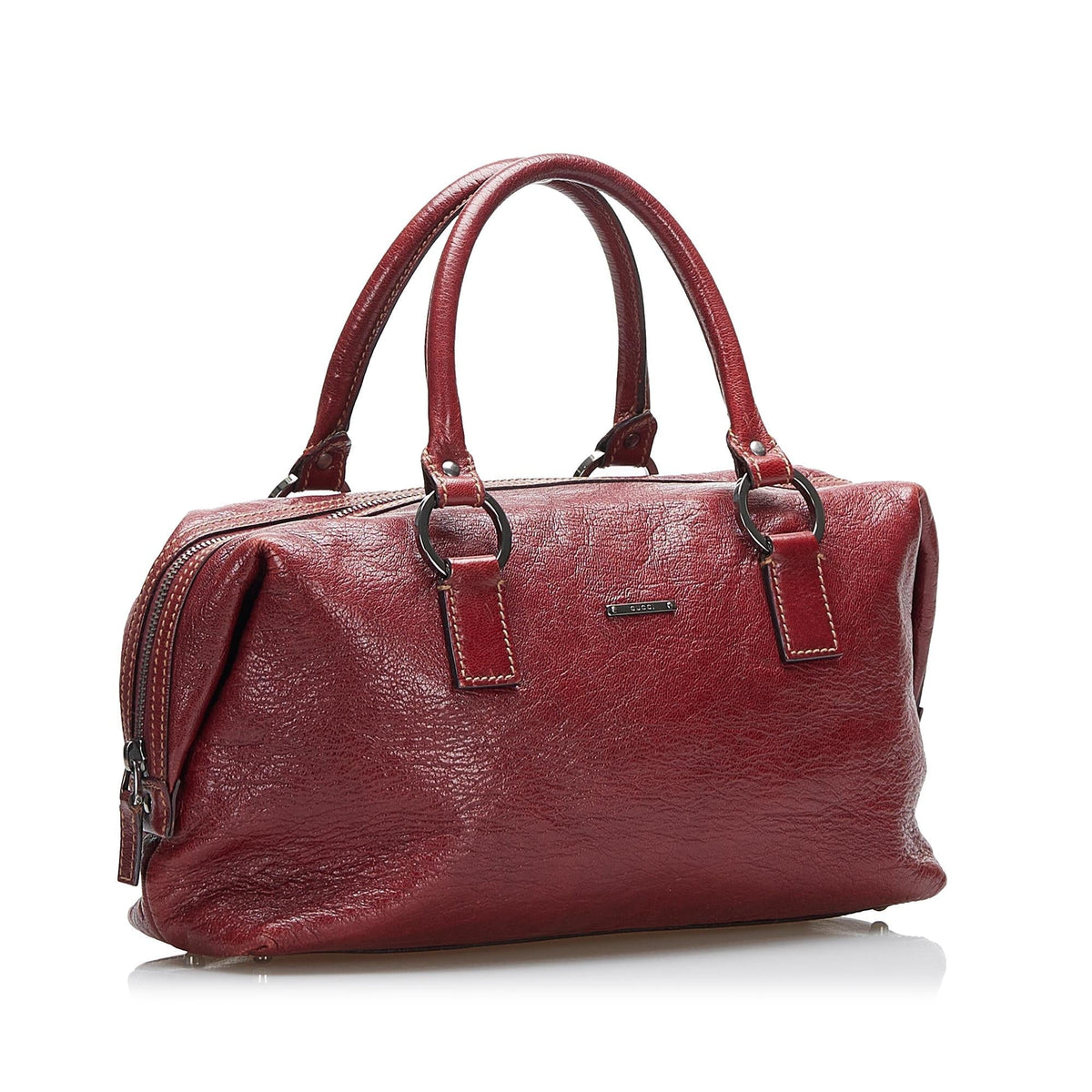 Gucci Leather Boston (SHG-NttWI9)